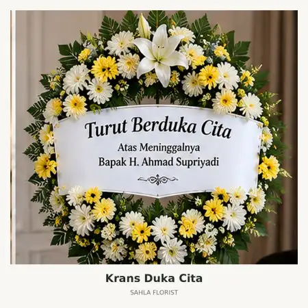 Krans Bunga Duka Mempawah